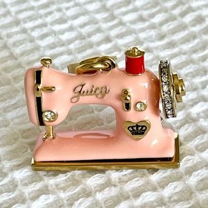 Vintage Juicy Couture Sewing Machine Charm
